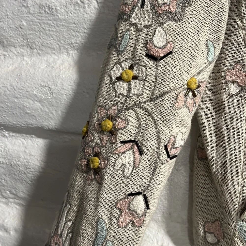 Anthropologie Aquilia Embroidered Jacket - Picture 13 of 13